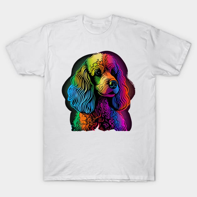Poodle T-Shirt by JH Mart